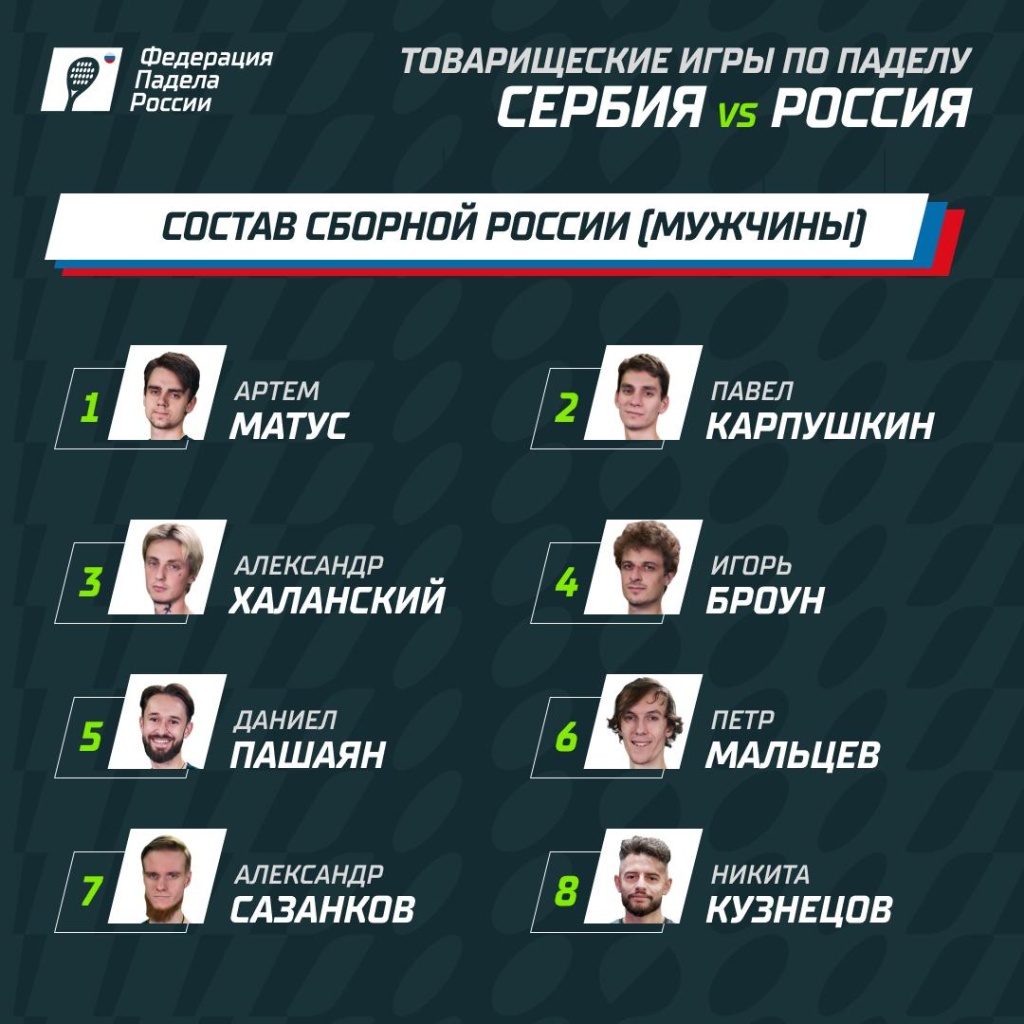 Сборная России х сербы М