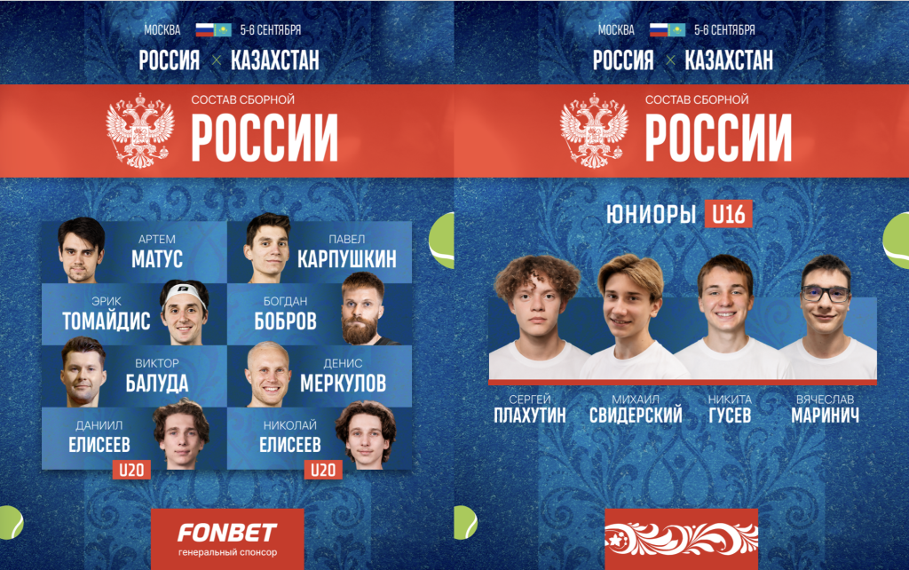 Состав России на матч с Казахстаном Состав России на матч с Казахстаном